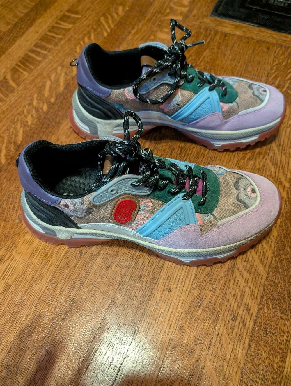 Coach X Kaffe Fassett Sneaker Sz 8